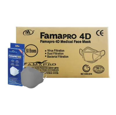Khẩu Trang Famapro KF94 Xám